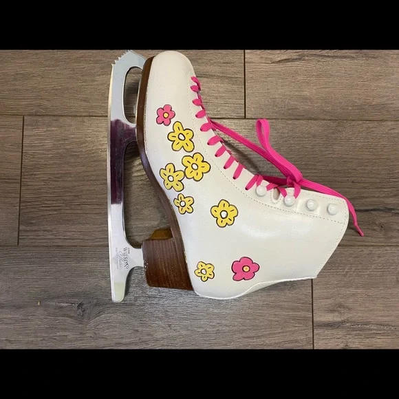 Risport Super Cristalo Figure Skates Size 7.5/8 - Picture 4 of 13